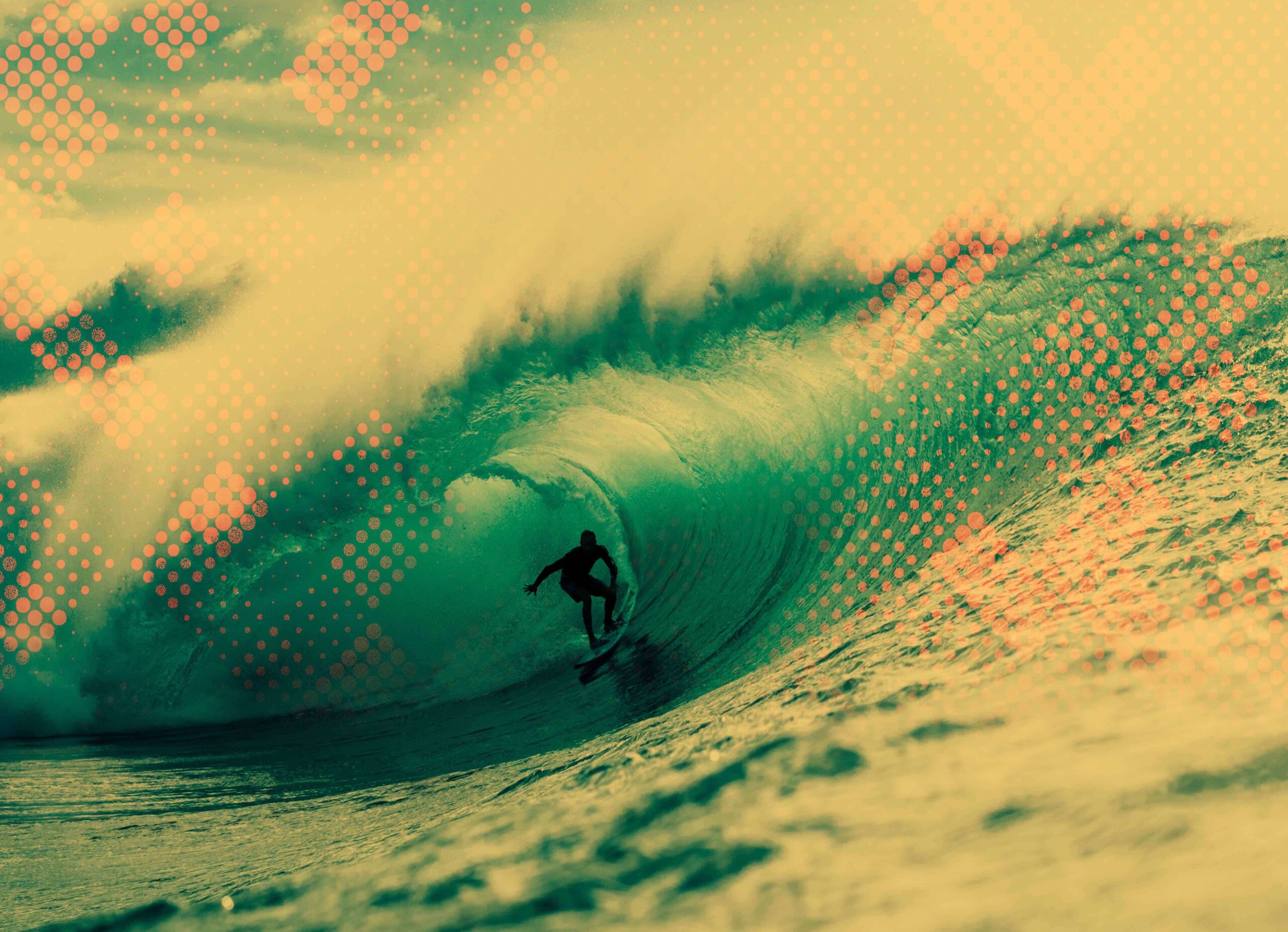 Image of surfer to illustrate Holmes Noble Efficient Energy case study